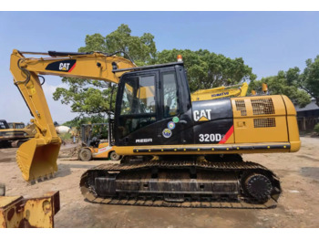 Ekskavator perayap caterpillar used excavators CAT 320D2 second hand excavators CAT 320D2 320D 330D used cat320 excavator: gambar 3