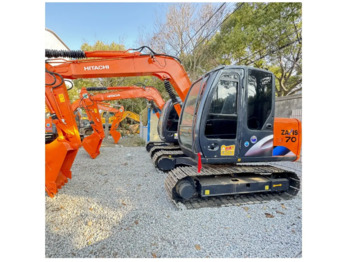 Ekskavator mini cheap price Hitachi digger excavator 6.5 ton  hitachi zx70 excavator used hitachi zx70 mini excavator: gambar 2