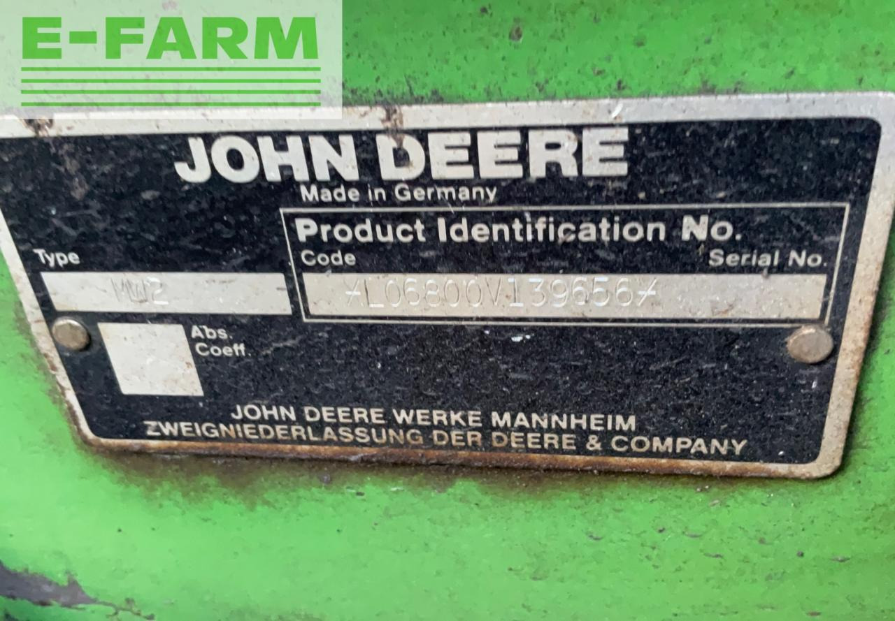 Traktor John Deere 6800: gambar 13
