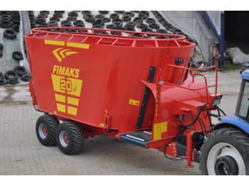 Fimaks Futtermischwagen 20m3 FMV 20 F/ feeding mixer / wóz paszowy - Mixer-pengumpan