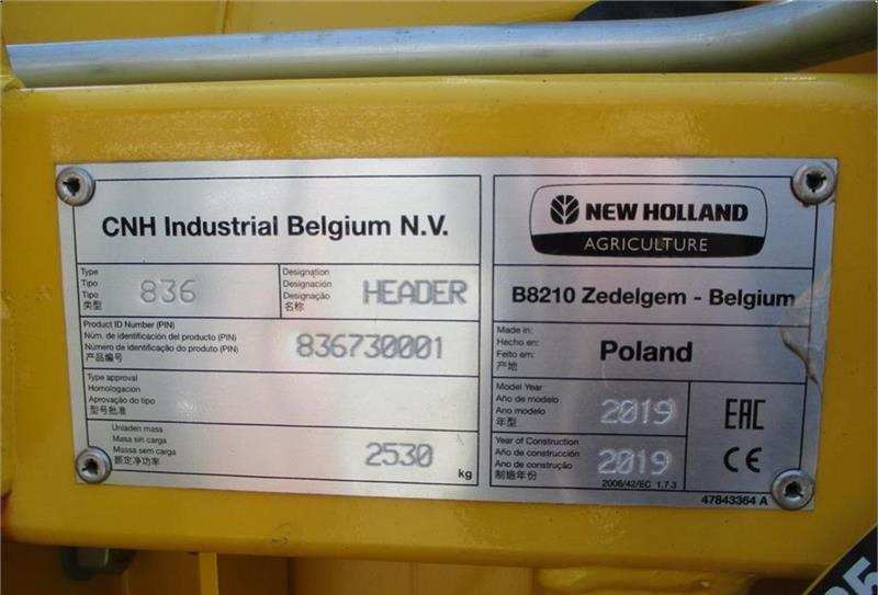 Pemanen gabungan New Holland 836 New Holland 980CF 6R80cm Corn header. NEW and: gambar 11