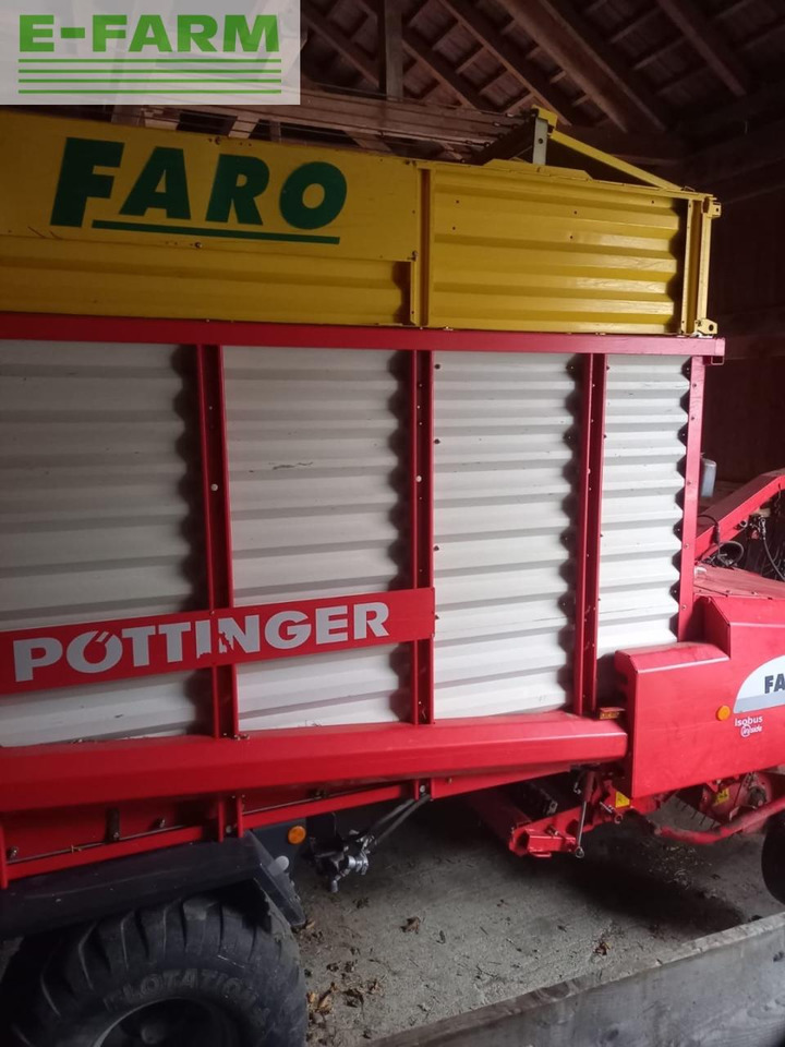 Trailer jungkit pertanian/ Tempat sampah Pöttinger Faro 4000: gambar 5