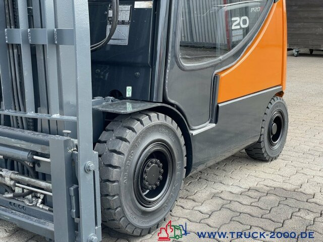 Forklift Doosan G20SC-5 Hubhöhe 4.5 m 2000 Kg 4505 h Neue Reifen: gambar 2
