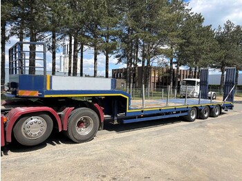 Semi-trailer low bed Broshuis 59T - 3-AXLES SAF - LOWLOADER - AIR SUSPENSION - LUFTFEDERUNG - HYDR RAMPEN - BE PAPERS / BE TRAILER: gambar 1