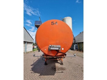 Semi-trailer tangki Burg Chemical - INOX - RVS - 31 m3 - 3 Comp.: gambar 3