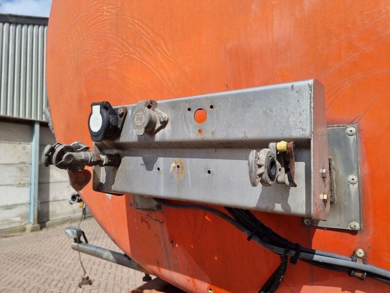 Semi-trailer tangki Burg Chemical - INOX - RVS - 31 m3 - 3 Comp.: gambar 14
