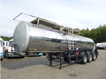 Semi-trailer tangki untuk pengangkutan makanan Clayton Food tank inox 23.5 m3 / 1 comp: gambar 1