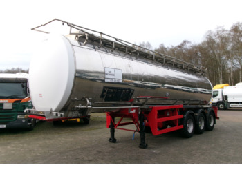 Semi-trailer tangki untuk pengangkutan bahan kimia Crossland Chemical (non ADR) tank inox 30 m3 / 1 comp: gambar 1