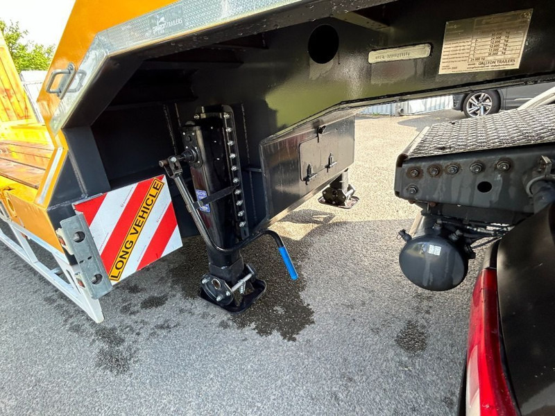 Semi-trailer low bed baru Diversen Galeon GLN3 semi oplegger met rampen hydraulisch new unused: gambar 5