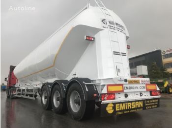 Semi-trailer tangki untuk pengangkutan silo baru EMIRSAN W Type Bulker | Millennium Type | EURO Type 2021: gambar 1