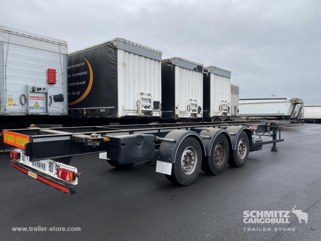 Semi-trailer pengangkut mobil FRUEHAUF Containerchassis Standard: gambar 3