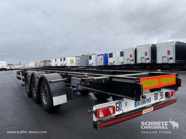 Semi-trailer pengangkut mobil FRUEHAUF Containerchassis Standard: gambar 6