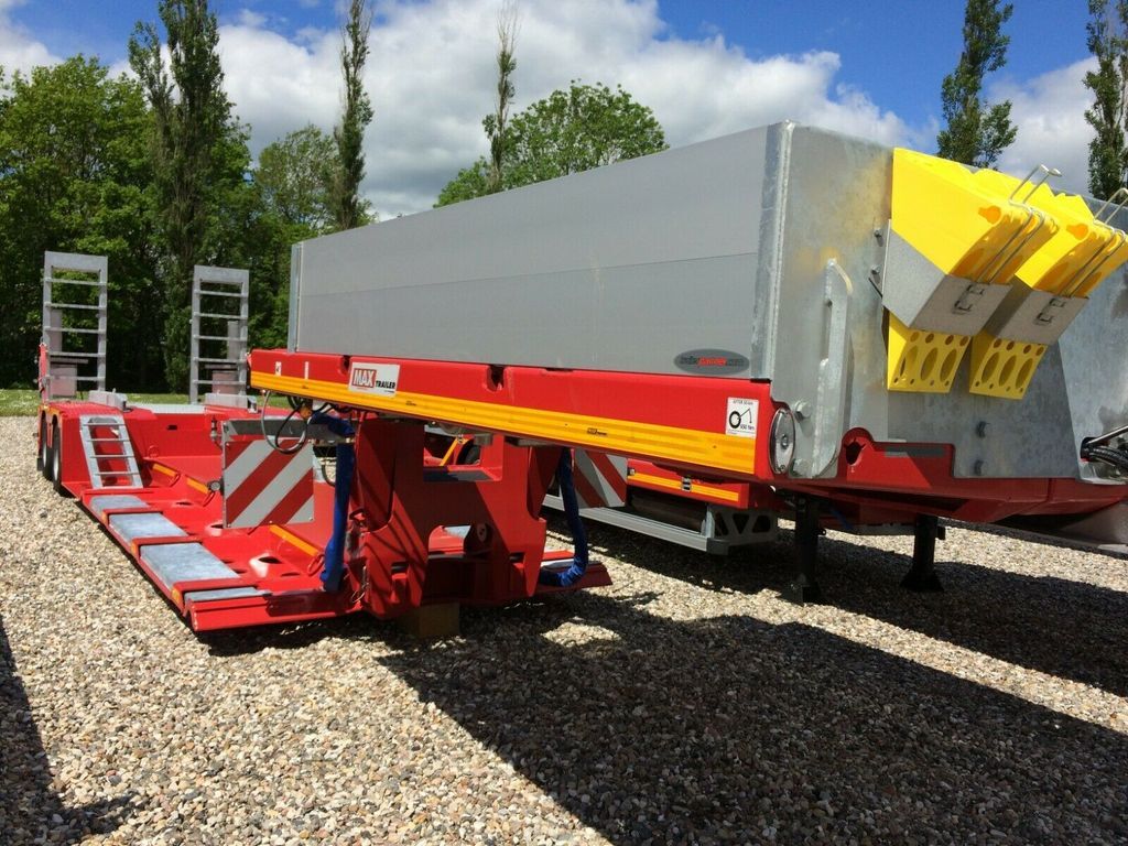 Semi-trailer low bed baru Faymonville Forstmaschinen tiefbett: gambar 2