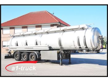 Semi-trailer tangki Feldbinder Chemie Tank, 32.400 ltr,  ADR TüV 03/2019,: gambar 1