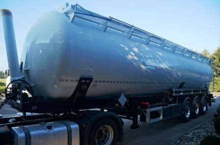 Semi trailer silo Feldbinder KIP 60.3 ADR/GGVS, NEU, Miete, sofort verfügbar: gambar 7