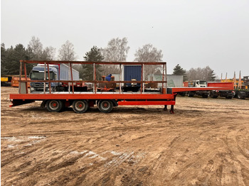 Semi-trailer low bed Fischer. K. Tieflader Spezial: gambar 3