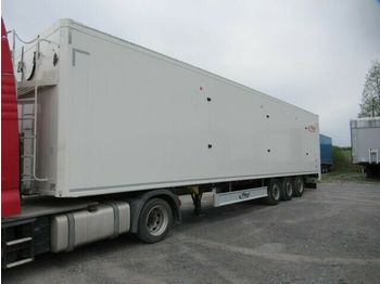 Semi-trailer dengan lantai berjalan Fliegl ca.92 cbm Schubboden, Lift, SAF Scheibe, Top!!: gambar 1