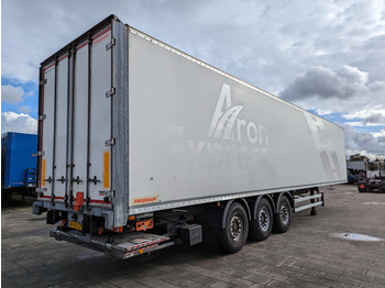 Semi-trailer kotak tertutup Fruehauf FST4FC 3-Assen SAF - GeslotenOpbouw + Laadklep 2000KG - Hardhoutenvloer 05/2024APK (O1730): gambar 4