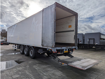 Semi-trailer kotak tertutup Fruehauf FST4FC 3-Assen SAF - GeslotenOpbouw + Laadklep 2000KG - Hardhoutenvloer 05/2024APK (O1730): gambar 5