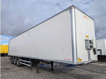 Semi-trailer kotak tertutup Fruehauf FST4FC 3-Assen SAF - GeslotenOpbouw + Laadklep 2000KG - Hardhoutenvloer 05/2024APK (O1730): gambar 2