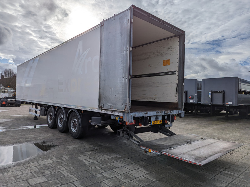 Semi-trailer kotak tertutup Fruehauf FST4FC 3-Assen SAF - GeslotenOpbouw + Laadklep 2000KG - Hardhoutenvloer 05/2024APK (O1730): gambar 5