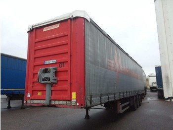 Semi-trailer dengan terpal samping Fruehauf Schuifzeil: gambar 1