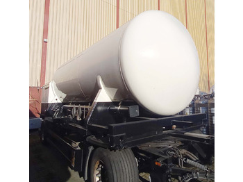 GOFA Tank trailer for oxygen, nitrogen, argon, gas, cryogenic - Semi-trailer tangki: gambar 3