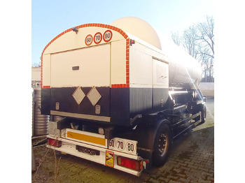 GOFA Tank trailer for oxygen, nitrogen, argon, gas, cryogenic - Semi-trailer tangki: gambar 5