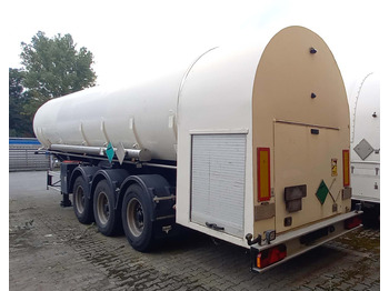 GOFA Tank trailer for oxygen, nitrogen, argon, gas, cryogenic - Semi-trailer tangki: gambar 4
