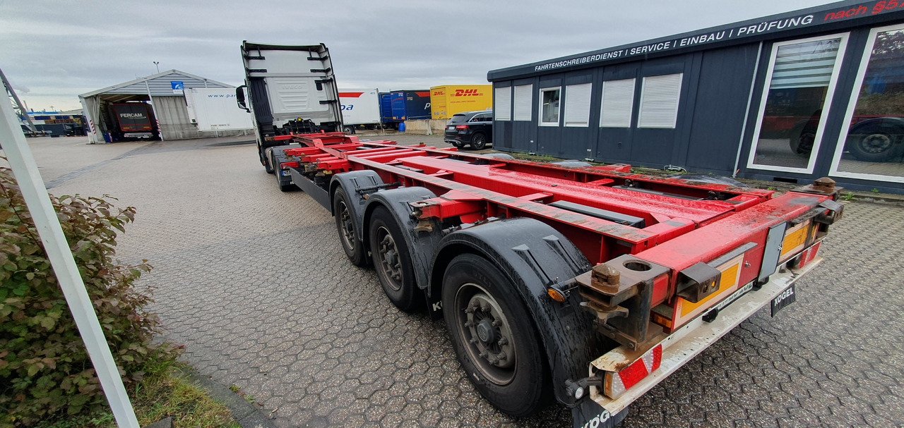 Semi-trailer sasis untuk pengangkutan kontainer KÖGEL GOOSENECK: gambar 2