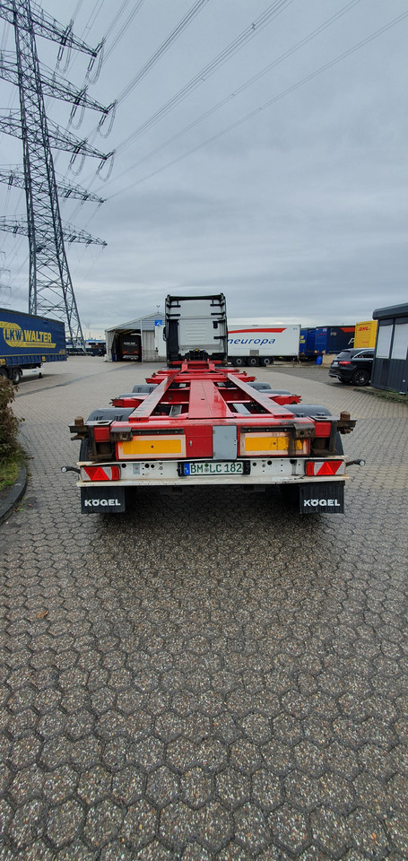 Semi-trailer sasis untuk pengangkutan kontainer KÖGEL GOOSENECK: gambar 3
