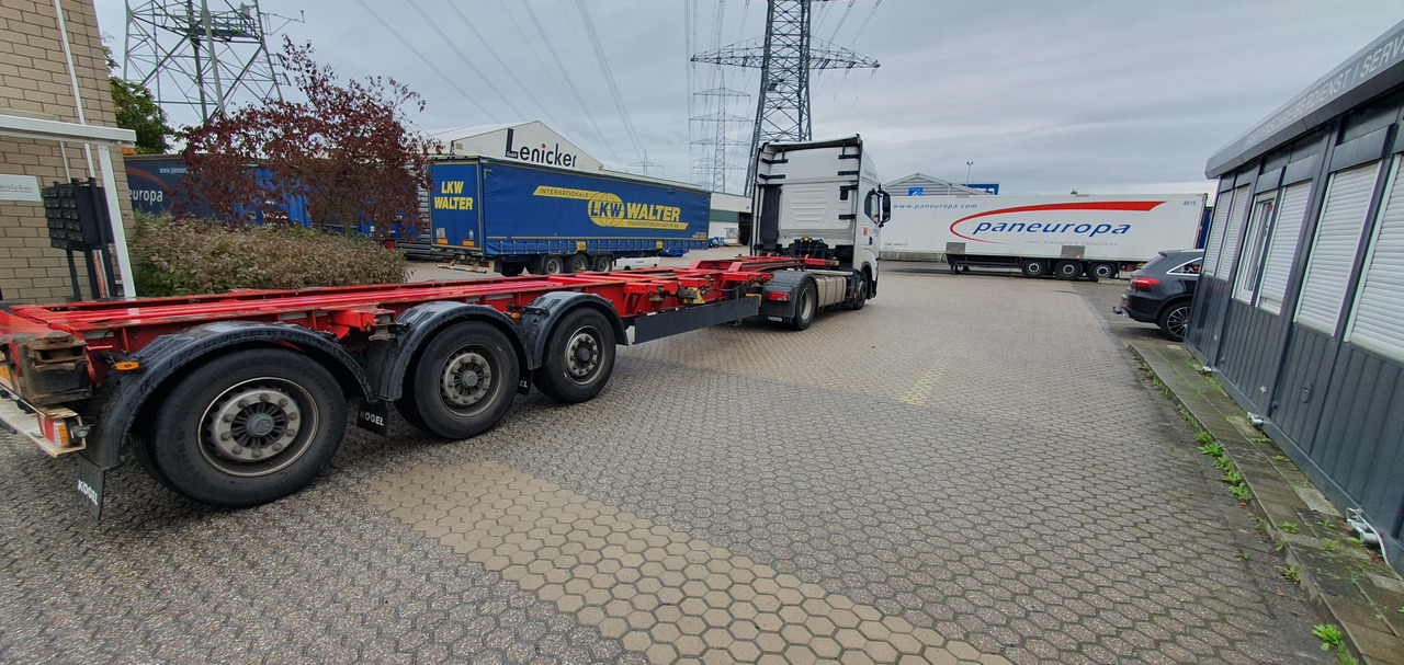 Semi-trailer sasis untuk pengangkutan kontainer KÖGEL GOOSENECK: gambar 4
