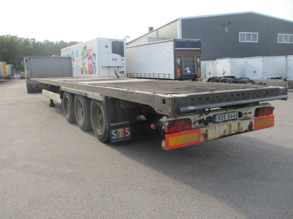 Semi-trailer flatbed KRONE FLATBED WITH CONTAINER LOCKS: gambar 6