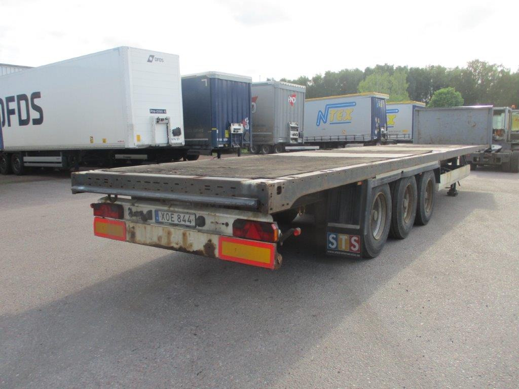Semi-trailer flatbed KRONE FLATBED WITH CONTAINER LOCKS: gambar 7