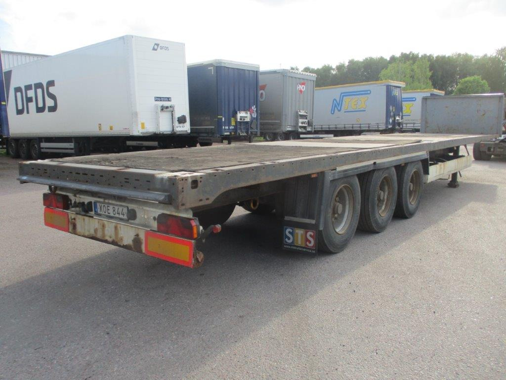 Semi-trailer flatbed KRONE FLATBED WITH CONTAINER LOCKS: gambar 4