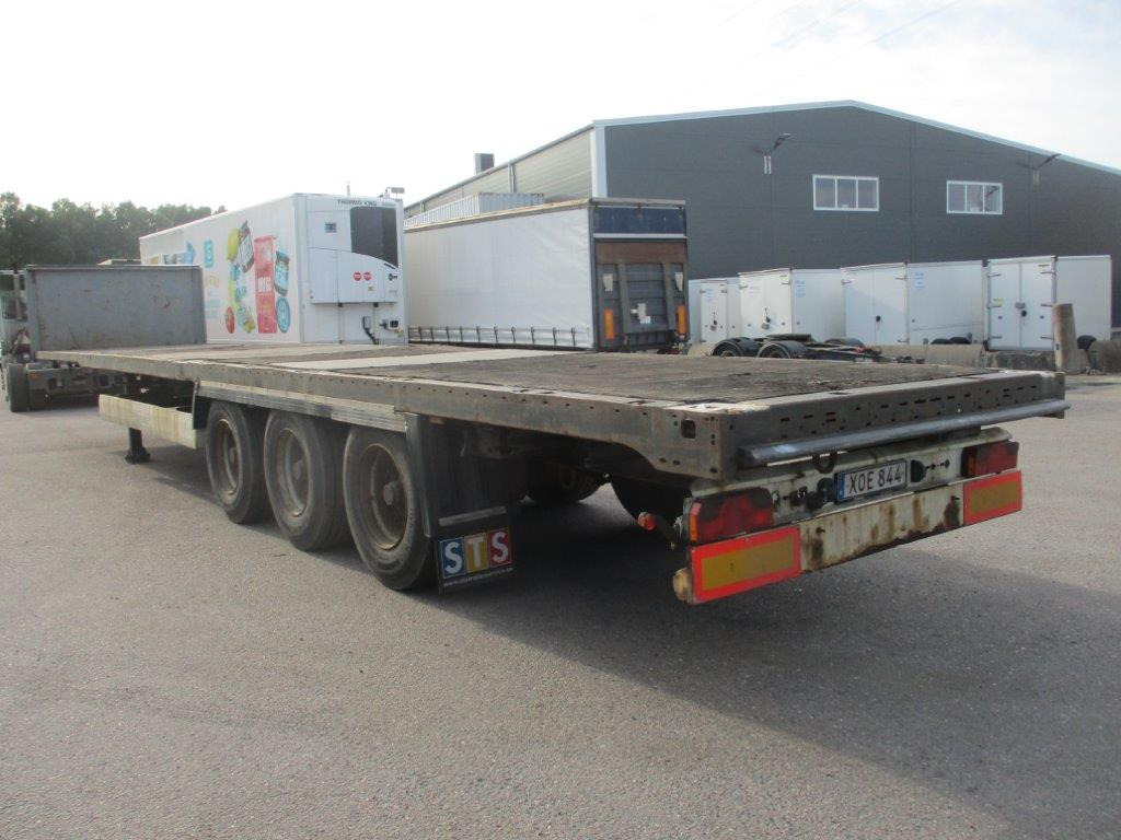 Semi-trailer flatbed KRONE FLATBED WITH CONTAINER LOCKS: gambar 5