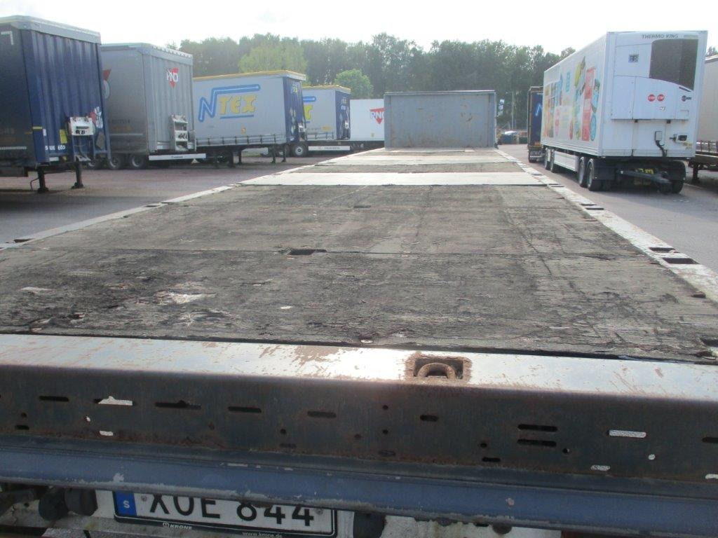 Semi-trailer flatbed KRONE FLATBED WITH CONTAINER LOCKS: gambar 3