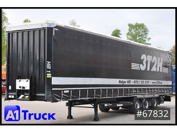 Semi-trailer dengan terpal samping KRONE SD, Tautliner Mega, VDI 2700, Liftachse: gambar 2