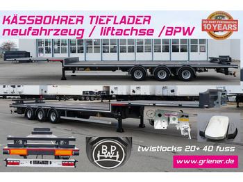 Semi-trailer low bed KÄSSBOHRER