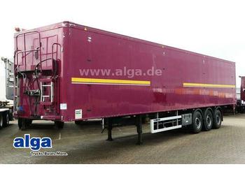 Semi-trailer dengan lantai berjalan Knapen K 200, 82m³, 6mm Boden, Funk, Staukasten, Plane: gambar 1