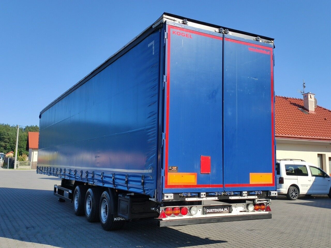 Semi-trailer dengan terpal samping Kögel S24: gambar 11