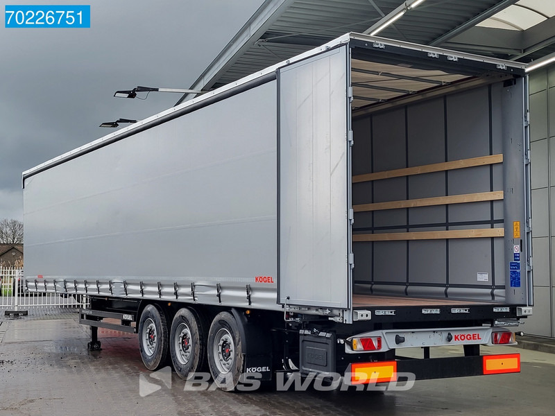 Semi-trailer dengan terpal samping baru Kögel S24-1 3 axles NEW-UNUSED Omega SAF Liftachse Edscha: gambar 9