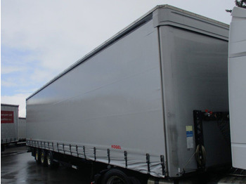 Semi-trailer dengan terpal samping KÖGEL