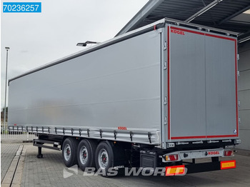 Semi-trailer dengan terpal samping baru Kögel S24-1 NEW BPW / SAF Liftachse Edscha Fulda tyres: gambar 3
