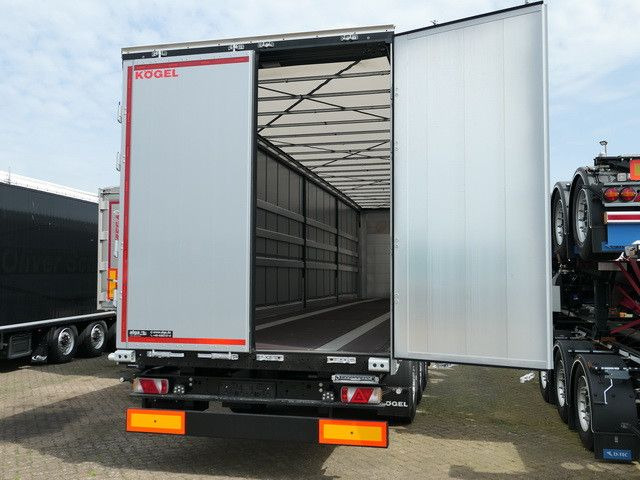 Semi-trailer dengan terpal samping baru Kögel SN 24, Palettenkasten, Edscha, BPW, Luft-Lift: gambar 6