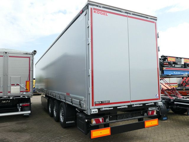 Semi-trailer dengan terpal samping baru Kögel SN 24, Palettenkasten, Edscha, BPW, Luft-Lift: gambar 5