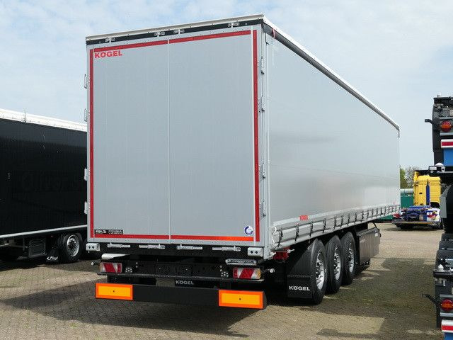 Semi-trailer dengan terpal samping baru Kögel SN 24, Palettenkasten, Edscha, BPW, Luft-Lift: gambar 3