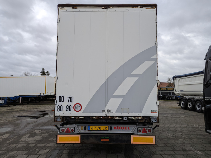 Semi-trailer kotak tertutup Kögel SP 24 3-Assen SAF - Schijfremmen - Gesloten Opbouw (O1403): gambar 7