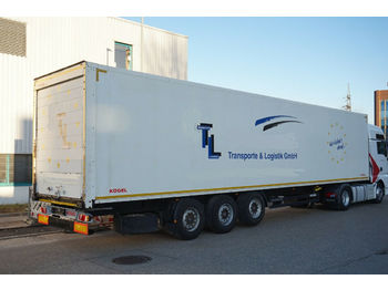 Semi-trailer kotak tertutup Kögel SP 24 Koffer 12642 Code XL Rolltor SAF Liftachse: gambar 1