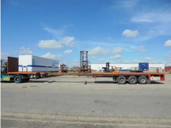 Semi-trailer flatbed KROMHOUT